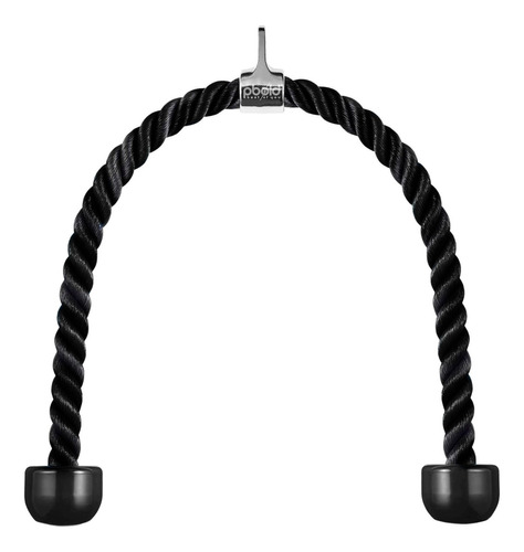 Lazo Soga Cuerda Adaptación Polea Gym Biceps Triceps Espalda accesorio de cable para gimnasio extensión entrenamiento cuerda de tracción Rope Pull Down Cable Cable Attachment for Gym Workout Exercise