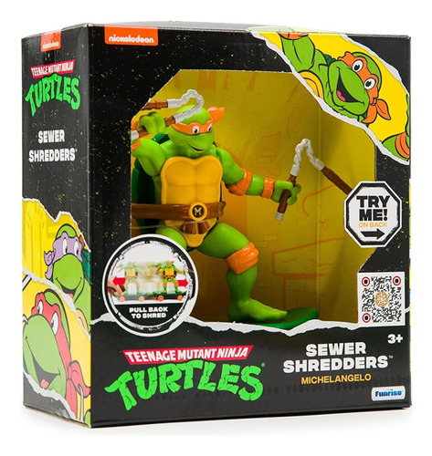 Tortugas Ninja Sewer Shredders Pull Back