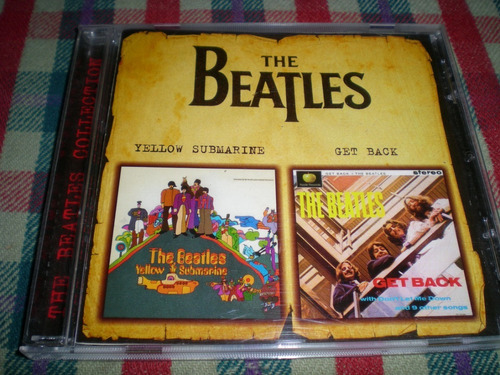 The Beatles / Yellow Submarine + Get Back Cd Rusia (72)