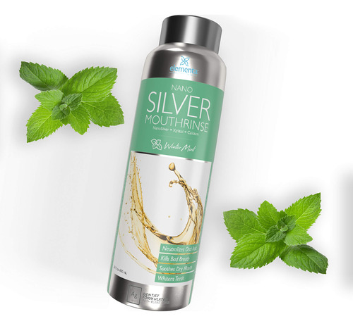 Elementa Silver - Enjuague Bucal Para Adultos 20 Fl Oz. - Wi