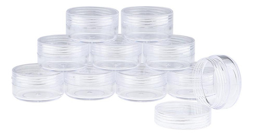 Recipientes De Crema Transparentes 2 Piezas