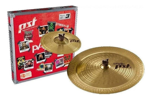 Paiste 063fxpk Pst 3 Effects Pack 10 Splash 18 China