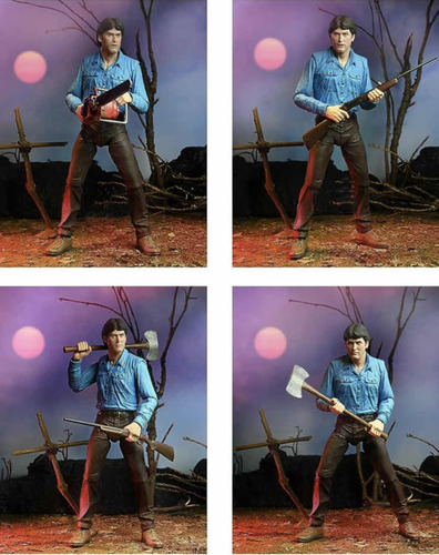 Ash Williams Vs Evil Dead Neca Ultimates Original Nuevo