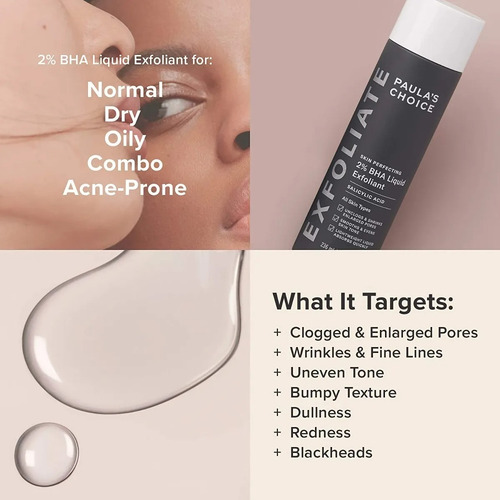 Paula's Choice Ácido Salicílico 2% Bha Liquid Exfoliant118ml