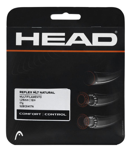 Corda Head Reflex Mlt 17l 1.25mm Natural Set Individual