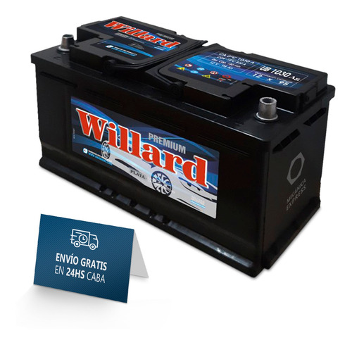 Bateria Willard Ub 980 12x90 Bmw X3 X5 X6 X7 Colocacion A Do