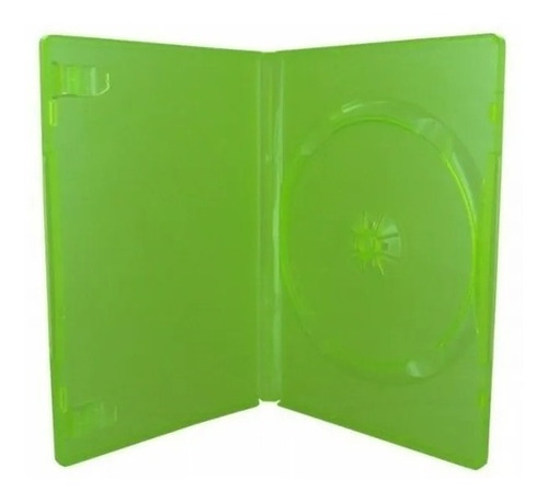 10 Caja Dvd 14mm Simple Verde Inc. Nylon Caratula Xbox360