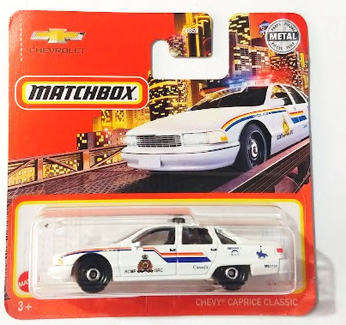 Matchbox Chevy Caprice Classic Police Original Coleccionable