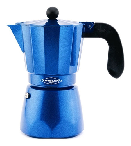 Cafetera Italiana Blue Inducción Oroley 9 Tazas (450cc)