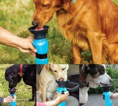 Imagen 5 de 10 de Bebedero De Mascota Portátil Para Perros, Agua, Paseos