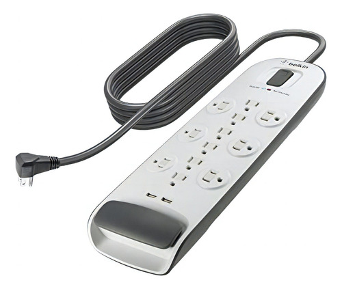 Belkin Multicontacto USB, 12 tomas, 3996j, Negro