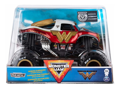 Imagem 4 de 4 de Monster Jam Diecast - Wonder Woman - Escala 1:24 - Original