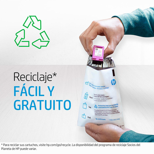 Cartucho De Tinta Hp 3ym79al Negro