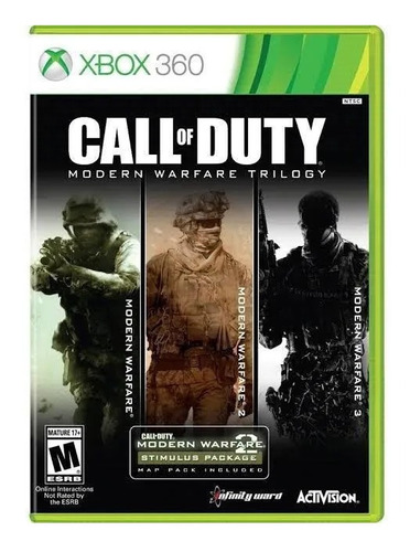 Call of Duty: Modern Warfare Trilogy  Modern Warfare Activision Xbox 360 Físico