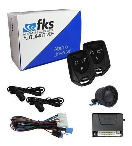 Alarme Automotivo Fks Universal Fk902 Sb Plus Completo