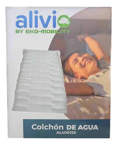 Colchon De Agua Alivio Color Blanco
