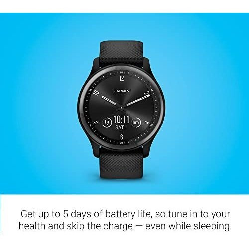 Garmin Vivomove Sport, Hybrid Smartwatch, Health And Kfcpz