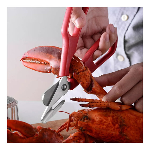 Nueva Langosta Pescado Camarón Cangrejo Mariscos Tijeras Tij