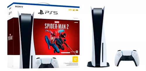 Console Sony Playstation 5 Standard Edition + Jogo Malvel's Spider Man 2 Ps5