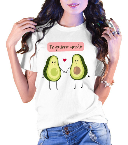 Playera Pareja De Aguacates Dia Del Amor Y Amistad Novios 