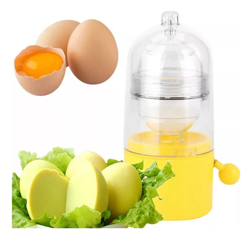 Qk Golden Egg Maker Huevos Yema Blanca Mezclador Alta Resist