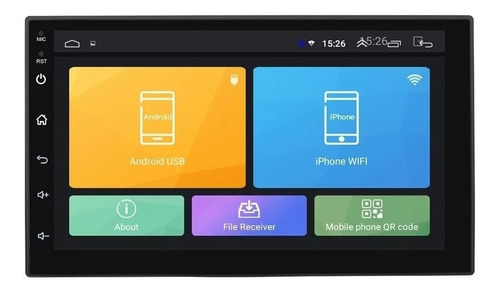 Radio Android 8.1 Pantalla 2 Din Wifi Gps Waze Uber+ Cámara