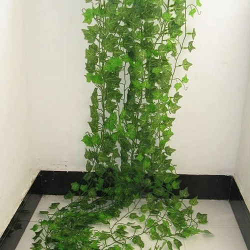Imagem 3 de 10 de Kit 2 Heras Corrente Artificial Jardim Vertical 48 Metros