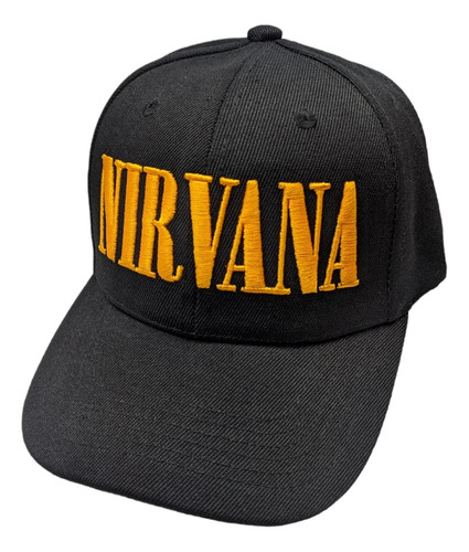 Gorra Curva Bordada Nirvana