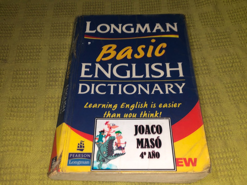 Longman Basic English Dictionary - Pearson Longman