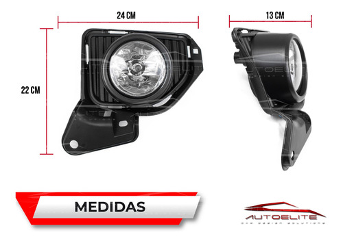 Kit Faros Niebla Toyota Hiace 2014 15 2016 2017 2018 2019