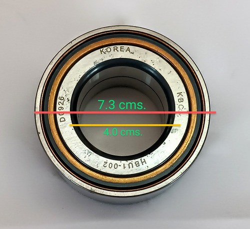 Balero Doble Maza Delantera Optra 2006/10. Gm Orig. 94535982