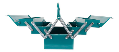 Caja De Herramientas Total Iusa 16 Metálica 3 Niveles