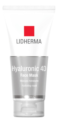 Mascara Hidratante Hyaluronic 4d Face Mask Lidherma Luminosa