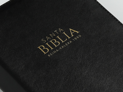 Biblia Rvr60 045cz Pjr. Negro Cierre, De Abba. Editorial Mundo Biblia, Tapa Blanda En Español