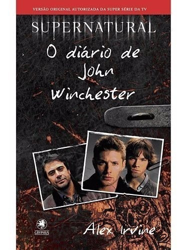 Supernatural Livro O Diario De John Winchester- Frete Barato