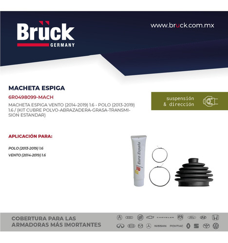 Macheta Ext Vento Polo 13-16 Std (kit) /v