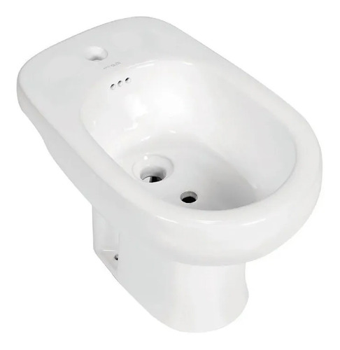 Bidet Baño Loza 3 Agujeros Sanitarios Blanco Pringles Jade