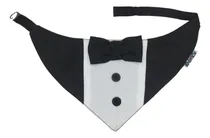 Comprar Smoking Perros Y Gatos Traje Bandana Moño Azul Negro Gris Negro Smoking Negro