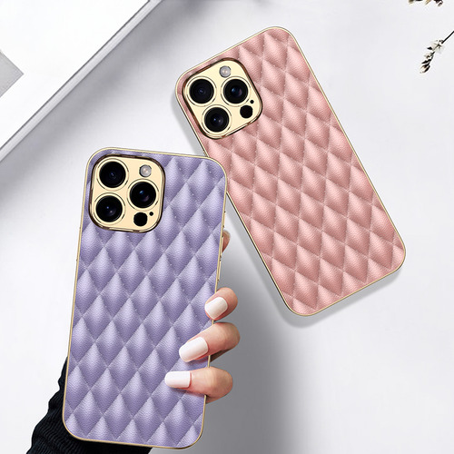 Funda De Cuero Galvanizado For iPhone Carcasa Dura A Prueb