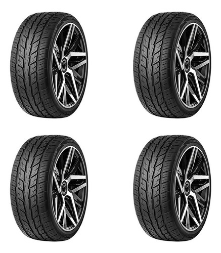 Kit 4 Llantas Fronway 255/35r18 Eurus 08