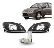 Comprar Juego Par Focos Delanteros Chevrolet Celta 2012 Aro Negro