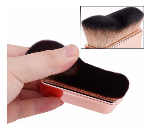 L Pincel Kabuki Pro Body Makeup: Base, Iluminador,
