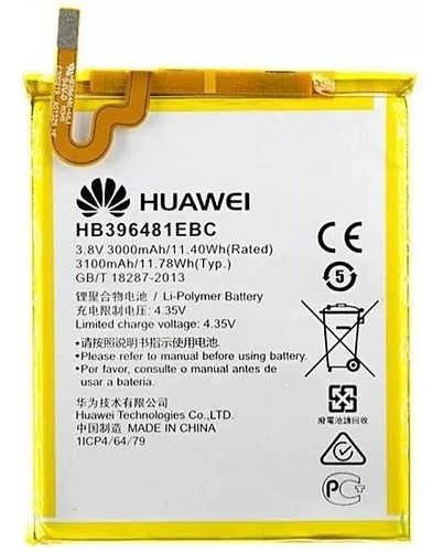 Batería Huawei Y6 Ii Y62 G8 Honor 5x 30dia Gtia Tienda