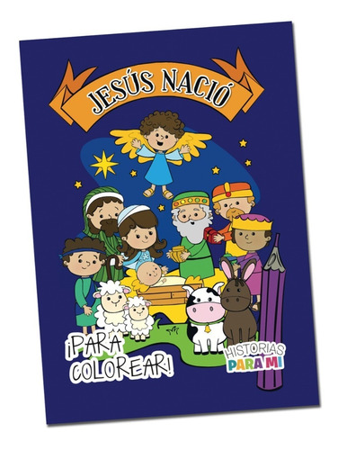 Revista Para Niños Jesús Nació Para Colorear