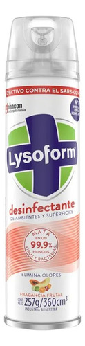 Desinfectante De Ambientes Frutal Lysoform 360 Cc (4618)
