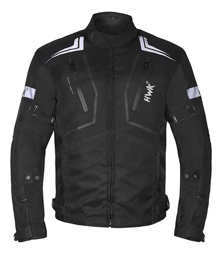 Chaqueta Hwk Trail Color Negro Talla Xxl Moto