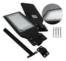 Comprar Lampara Suburbana Led 100w Con Brazo Alumbrado Publico Estructura Negro