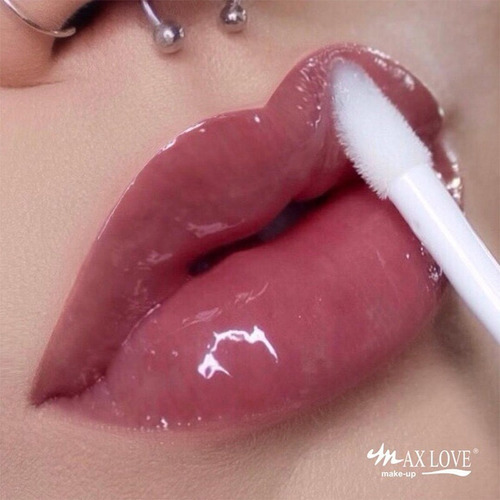 Imagem 7 de 10 de Gloss Lip Volumoso Max Love Incolor Vegano Hidratante Vit E