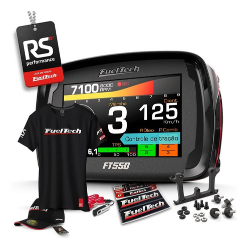 Fueltech Ft550 Sem Chicote + Brindes + 12x Pronta Entrega
