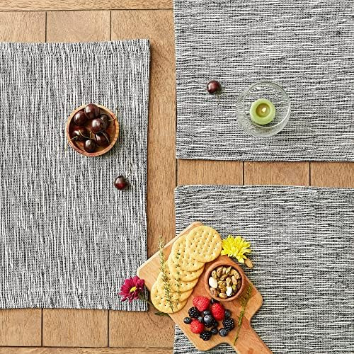 Tonal Recycled Cotton Slubby Rib - Colección De Manteles Ind
